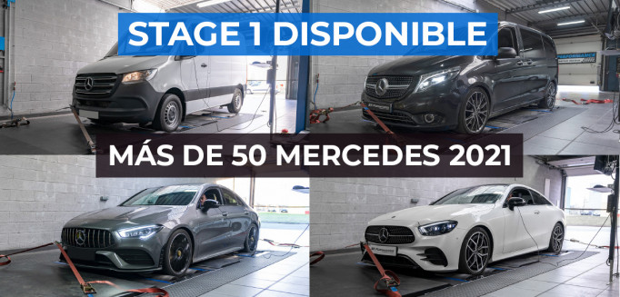 [STAGE 1 DISPONIBLE] MÁS DE 50 MERCEDES 2021