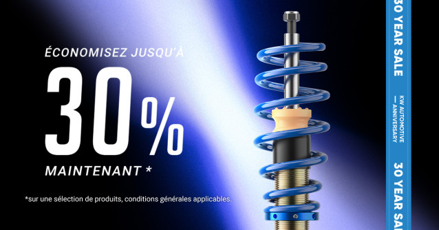 Des réductions jusqu’à -30% chez KW !