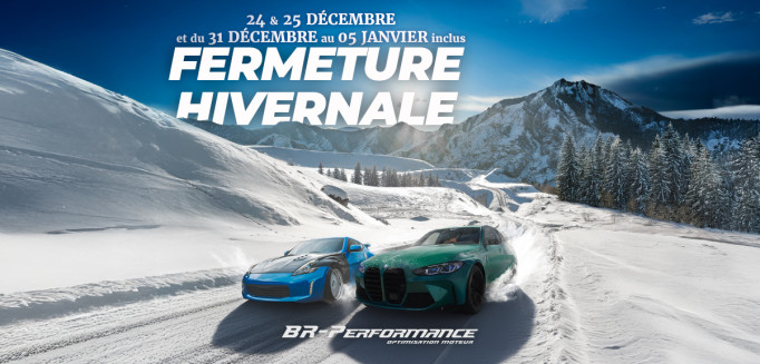 Fermeture hivernale !
