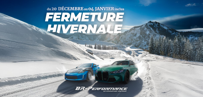 Fermeture hivernale !	