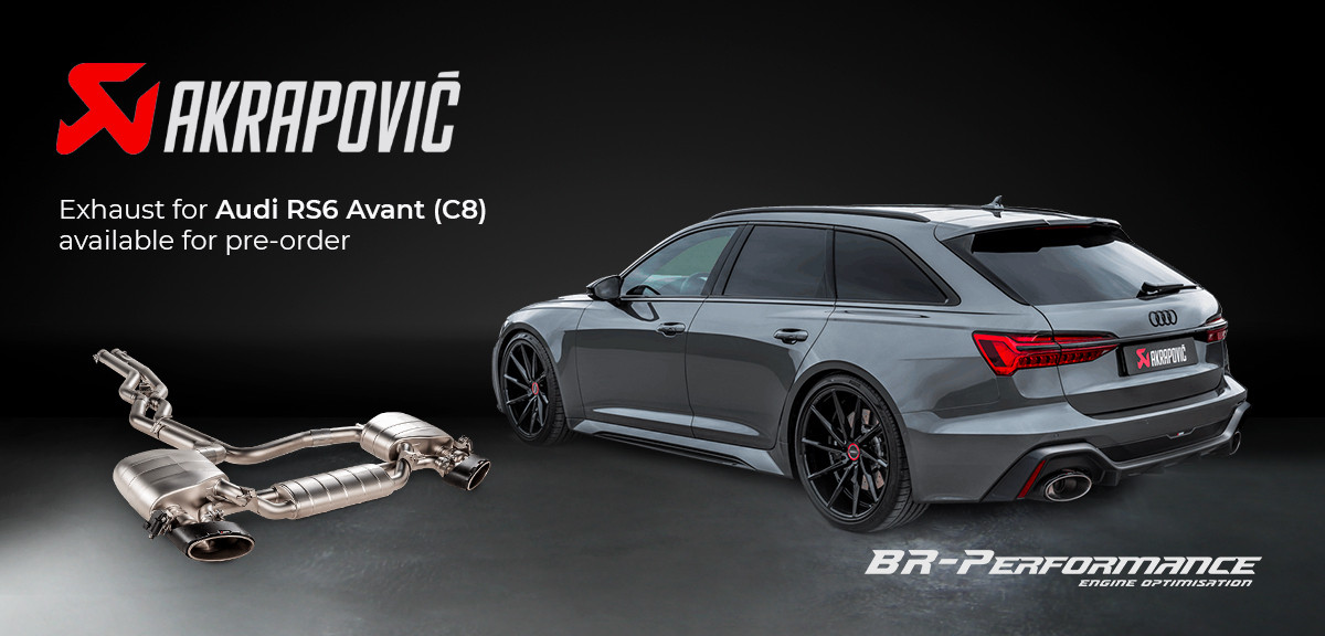 [Audi RS6 C8] Akrapovic exhaust available News BRPerformance
