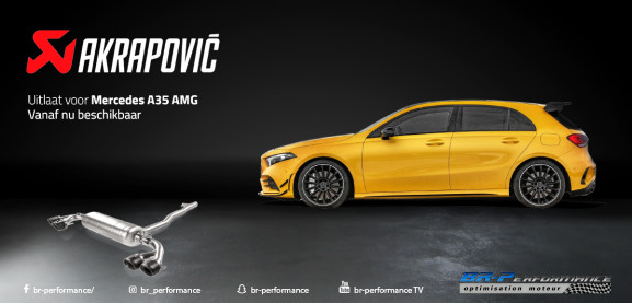 [MB A35 AMG] Uitlaat Akrapovic beschikbaar ...