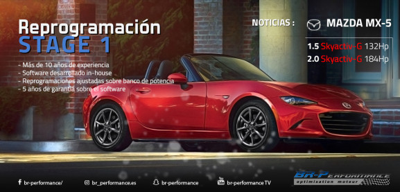 REPROGRAMACION MAZDA MX5 (NEW GEN)